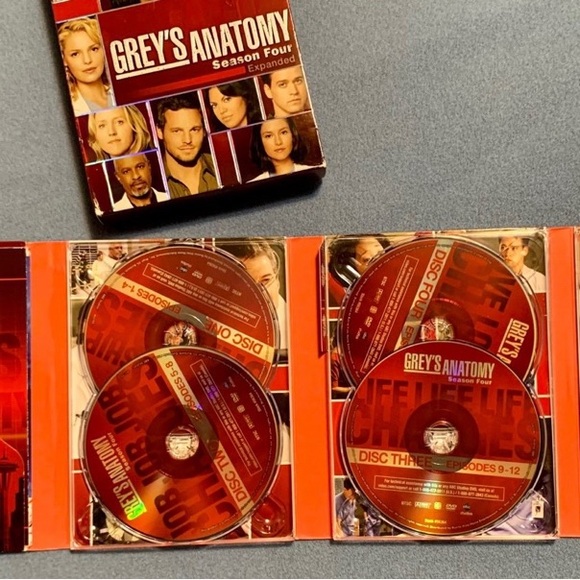 GREY’S ANATOMY Season 4 Complete Set  & Complete 5th Season (Like New)! - Picture 3 of 12